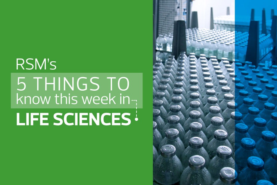 5 things to know in life sciences